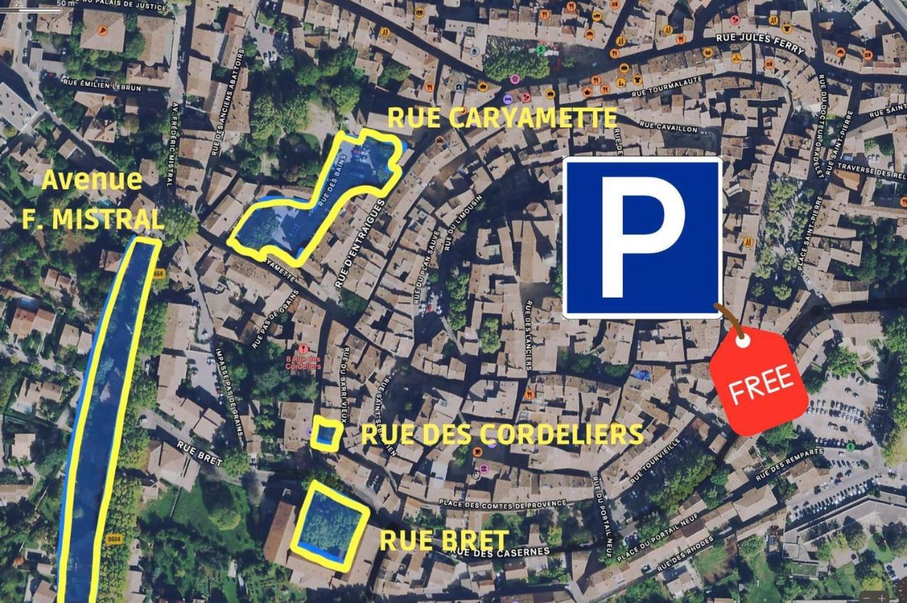Appartements Premium En Hyper Centre Ville Brignoles Buitenkant foto